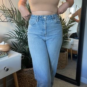 topshop mom jeans